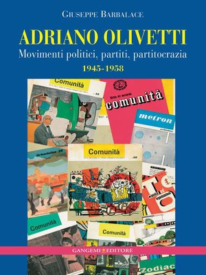 cover image of Adriano Olivetti
